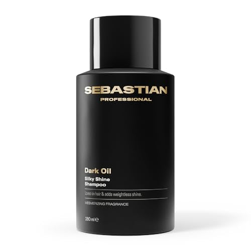 Sebastian Professional Dark Oil Lightweight Shampoo 9.4 Fl Oz - Silky Shine Hair Care