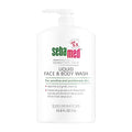 Sebamed Liquid Body & Face Wash 1L - Sensitive, Paraben-Free, Mild Cleanser