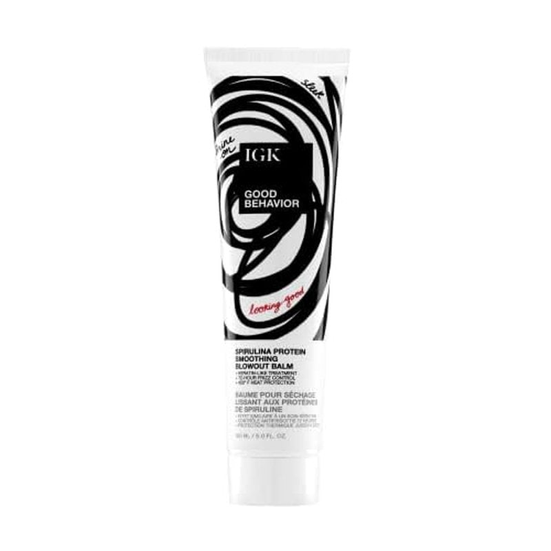 IGK Good Behavior Spirulina Protein Anti-Frizz Smoothing Blowout
