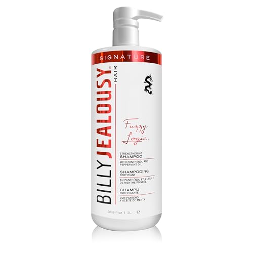 Men's Strengthening Shampoo with Peppermint, Volume & Hair Loss Prevention - 33.8 Fl Oz