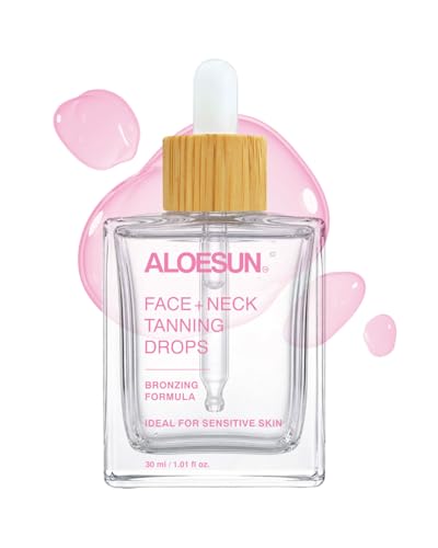 Self Tanning Drops for Face & Body - Gradual Sunless Bronzer with Hyaluronic Acid