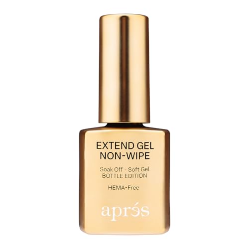 APRÉS Nail Extend Gel Non-Wipe 15ml - HEMA-Free Gel-X Tips Adhesive