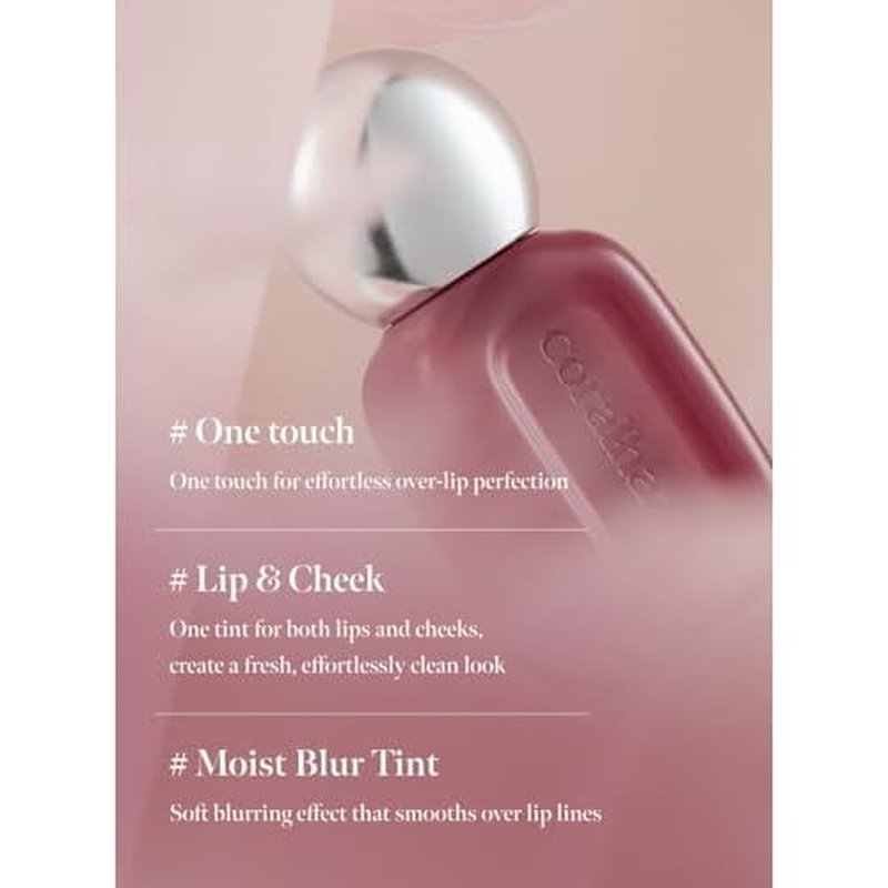 Bare Velvet Tint #303 Guava Coral 3g, Soft Matte Lip Tint, Creamy Tinted Lip Stain, Velvet Burring Tint, Long Lasting High Pigment, Weightless, 24H Hydration, Lip Makeup, Korean Beauty