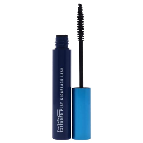 MAC Extended Play Gigablack Lash Mascara - Black / 0.2oz, Long-Lasting & Volumizing