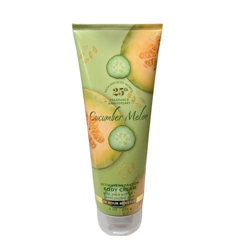 Cucumber Melon Body Cream 3-Pack - Hydrating Moisturizer for Soft Skin