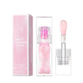 Magic Color Changing Lip Oil with Big Brush - Shimmer Glossy Non-Sticky Plumping Lip Balm, 6.5g Hydrating Long-Lasting Lip Care