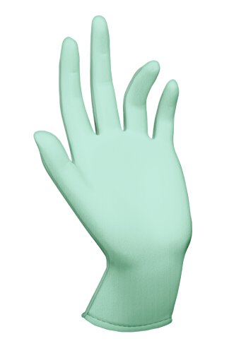 Malcolm's Miracle Moisturizing Gloves Medium Made in USA - Green, Pack of 1