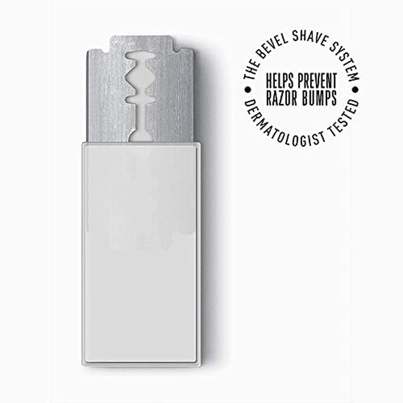 Bevel Razor Blades & Shave Cream Bundle - Includes Shaving Cream for Men & 20 Safety Razor Blades for Men, Clinically Tested to Reduce Skin Irritation and Prevent Razor Bumps