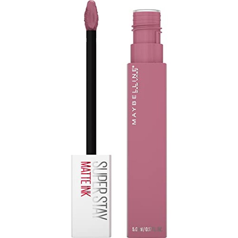 MAYBELLINE Super Stay Matte Ink Liquid Lipstick Makeup Bundle with Shades Lover and Revolutionary, Long Lasting High Impact Color, Up to 16H Wear, 1 Count Each
