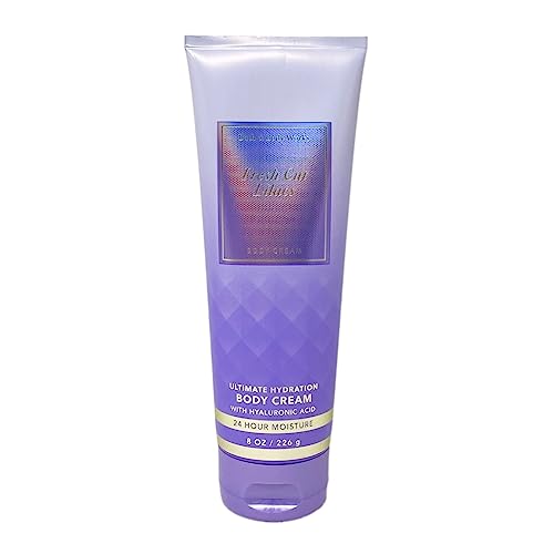 Bath & Body Works Fresh Cut Lilacs 3 Piece Bundle - Fragrance Mist - Body Cream - Shower Gel - Full Size