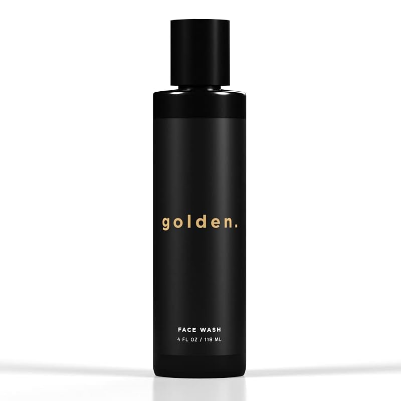 Men's Face Wash with Aloe Vera & Vitamin E | Deep Clean & Hydrate Daily Foaming Cleanser - 4 oz
