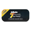 100 Pack Double Edge Safety Razor Blades - Premium Platinum Coated