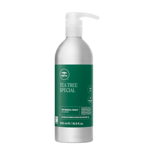 Tea Tree Special Shampoo 16.9 Fl Oz Deep Cleanses Oily Hair & Refreshes Scalp