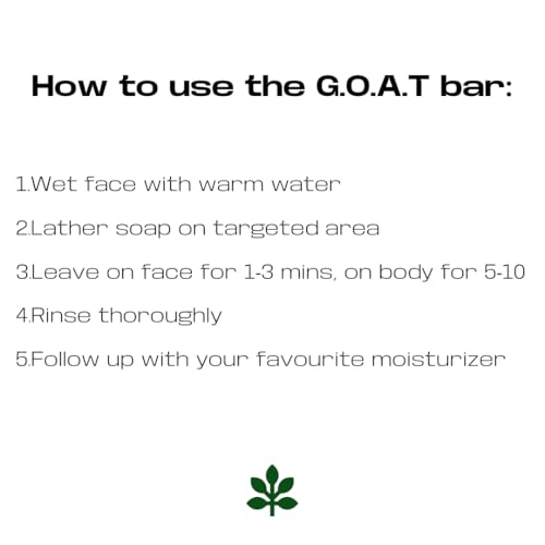 Goat Face & Body Bar for Hyperpigmentation - Nourishing & Brightening
