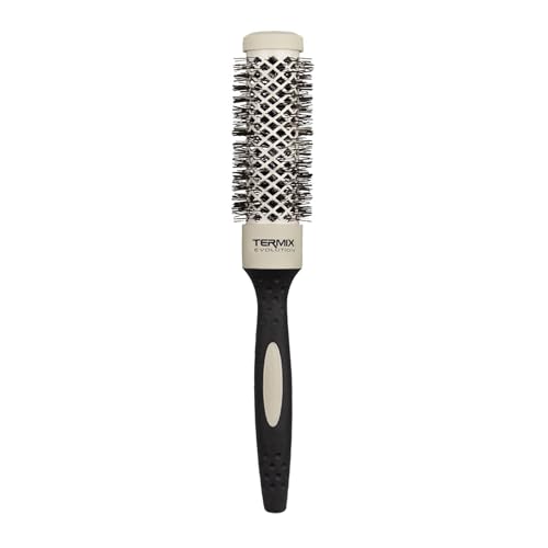Termix Evolution Soft 28mm Hairbrush for Thin Hair with Ionized Bristles