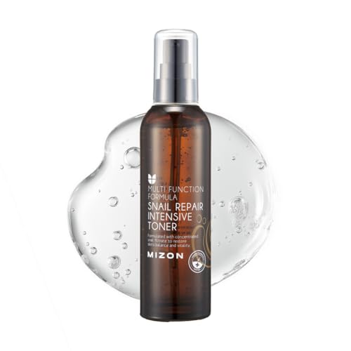 MIZON Snail Repair Intensive Toner - Hydrating Skin Care for Radiance & Resilience, 3.38 fl oz