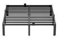 King Size Heavy Duty Metal Bed Frame 14 Inch No Squeak Support Platform - King (U.S. Standard)