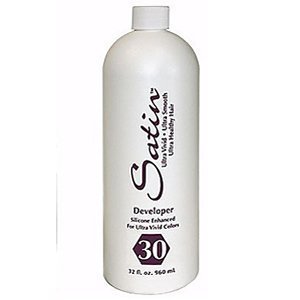 Satin Oxide Hair Developer 32 Oz 30 Volume for Hair Coloring