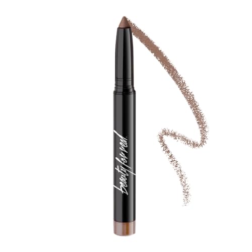 Waterproof Cream-to-Powder Eyeshadow Stick - Midnight Marathon Topaz Caramel