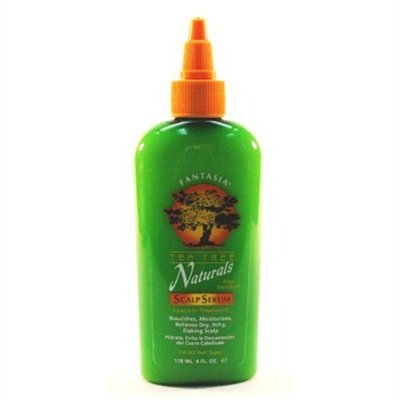 Tea Tree Hair Serum Scalp Treatment - Natural & Nourishing 4oz Pack of 2