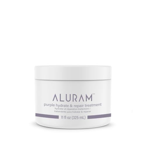 Aluram Purple Hydrate & Repair Hair Treatment for Silver & Color-Treated Hair - 11 Fl Oz