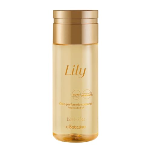 Lily Satin Body Oil - Deep Hydrating, Fragrance Primer & Glow - 5 fl oz