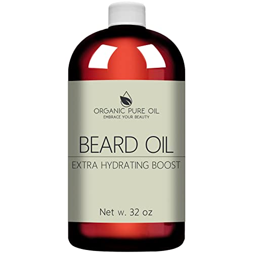 OPO Unscented Beard Oil 32oz Bulk Natural Non-GMO Hydrating & Growth Promoting