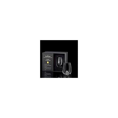 Waterford Elegance Stemless Wine Glass Pair - Crystal Modern Design