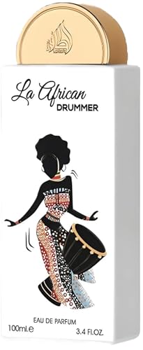 Aromatic Spicy Eau de Parfum Spray for Women - 3.4 Fl Oz - Lattafa Pride Le African Drummer