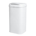 White Adult Diaper Pail 13-Gallon Stainless Steel Odor Locking Disposal Bin