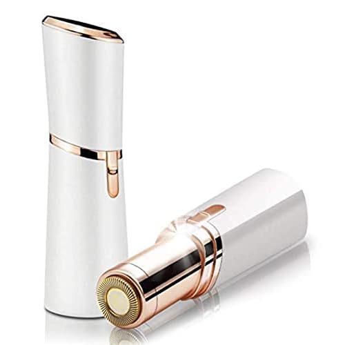 LA Beauty¢â Facial Hair Remover for Women, Painless Lady Shaver, Peach Fuzz, Chin, Upper Lip Hair Removal with LED Light, Battery Included