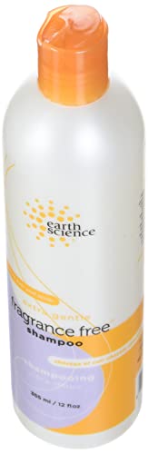 Fragrance-Free Shampoo for Sensitive Hair & Scalp - 12 oz Pack of 3
