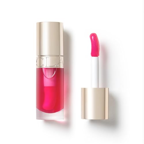 Clarins Lip Comfort Oil Sheer Pitaya Hydrating & Plumping Lip Oil - High Shine, Natural Ingredients