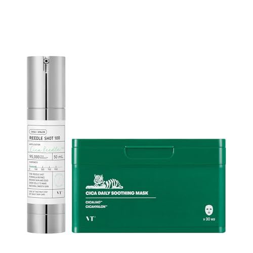 Reedle Shot & Hydrating Skin Care Mask Set - Calming & Absorption Boost
