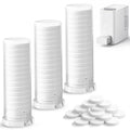 Disposable Face Towels for Hot Towel Warmer - Cream, 60PCS Refill Set