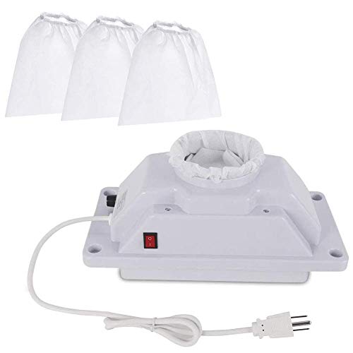 KISSHAKE Nail Dust Collector Vacuum Fan for Manicure & Pedicure