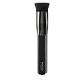Black Foundation Brush for Liquid Makeup - Synthetic, Ergonomic Handle