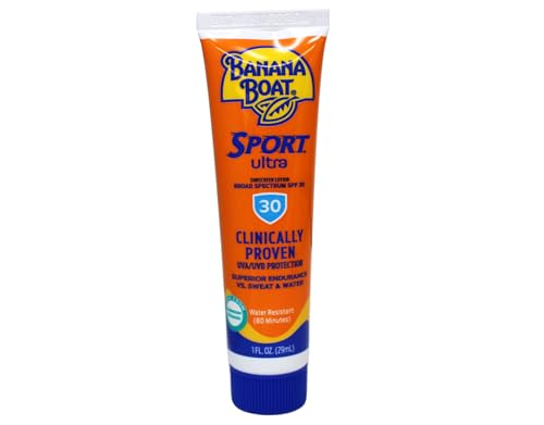 Sport SPF 30 Sunscreen Lotion Travel Size 1oz - Water & Sweat Resistant, 24 Count