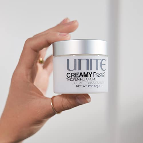 UNITE Hair ? CREAMY Paste ? Versatile Styling Paste for Texture, Definition & Buildable Hold ? Adds Thickness & Piecey Separation ? 2 Oz