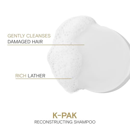 Joico K-PAK Daily Reconstructing Shampoo | For Damaged Hair | Repair Damage & Prevent Breakage | Double Hair Strength | Boost Shine | With Keratin & Guajava Fruit Extract