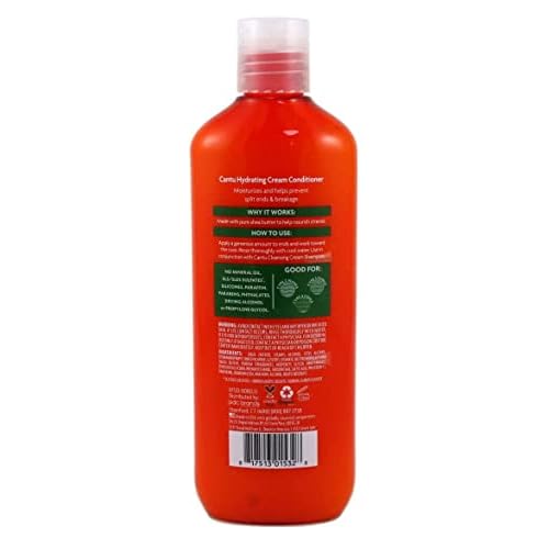 Cantu Natural Hair Conditioner Hydrating (Sulfate-Free) 13.5 Ounce (Pack of 3)