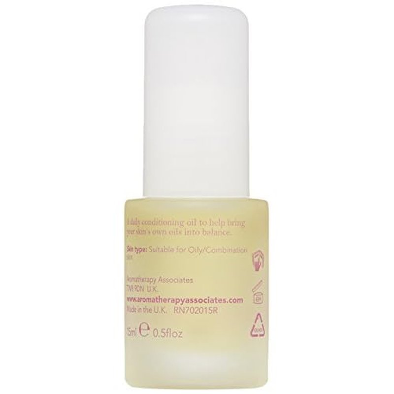 Aromatherapy Associates Mattifying Refining Face Oil. Balances and Refines Oily Skin. Made with Lavender and Madagascan Ylang Ylang Essential Oils (0.5 fl oz)