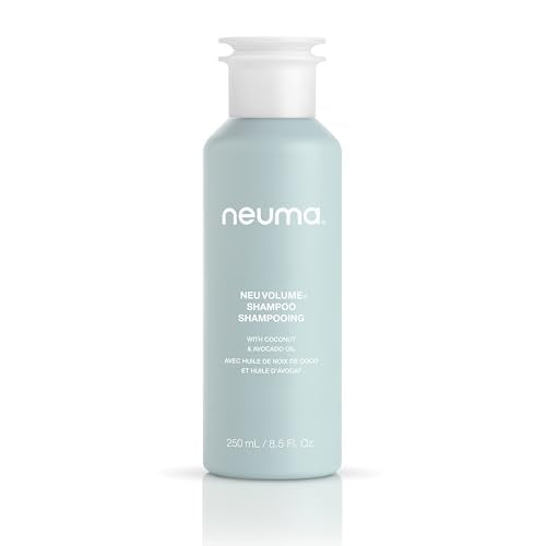 Neuma Neu Volume Sulfate-Free Shampoo 8.5 Fl Oz with Fennel & Vanilla - Gentle Hair Volumizer