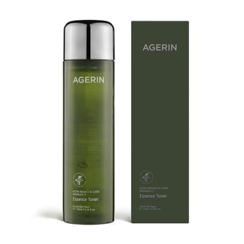 Essence Toner with Ageratum for Sensitive and Dry Skin, Anti-Itch, Steroid Free, Skin Trouble Care, Calming Skin, Refreshing, Hydrating, Purifying, Cruelty Free, Vegan (4.39 Ounces)