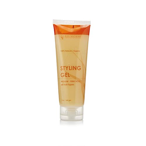 Natural Organic Styling Gel - Light to Medium Hold Hair Gel for All Hair Types