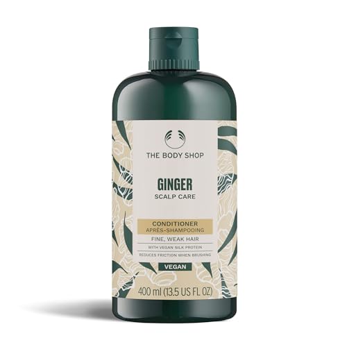 The Body Shop Ginger Scalp Care Conditioner ? For Dry Scalp & Weak Hair ? With Vegan Silk Protein ? 400ml