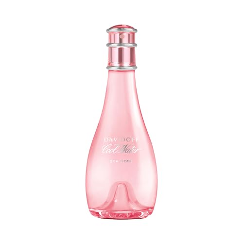 Davidoff Cool Water Sea Rose Eau de Toilette 3.3 Fl Oz - Floral Perfume for Women - Long-Lasting Fragrance with Nashi Pear & Peony
