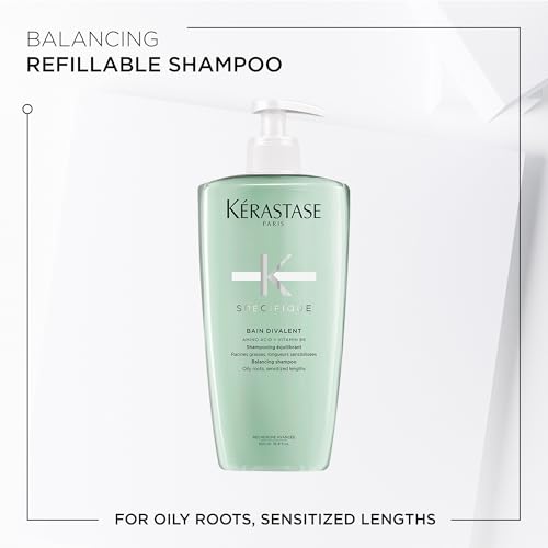 Balancing Shampoo for Oily Scalp & Dry Ends - Kérastase Specifique 16.9 Fl Oz