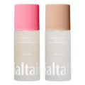 Saltair Serum Deodorant 2-Pack with 5% AHA - Pink Beach & Santal Bloom, Aluminum-Free, Travel Size