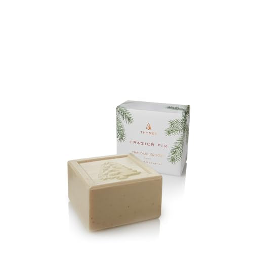 Frasier Fir Holiday Gift Set with Hand Cream, Candle & Soap - Scented Home Fragrance